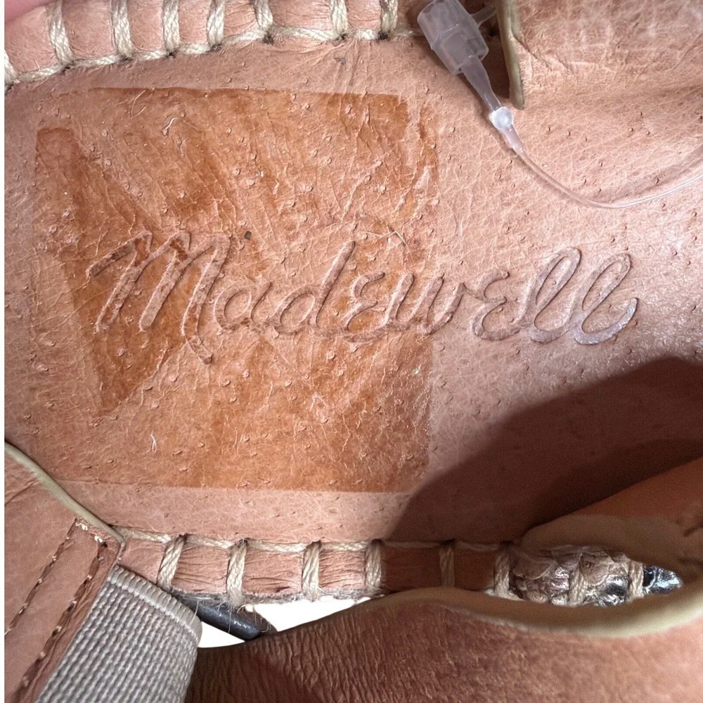 Madewell espadrille sandals
